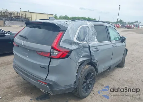 2023 Honda Cr-V Hybrid Sport z USA, uszkodzony, nr VIN 7FARS6H5XPE030496